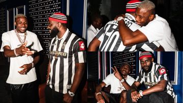 Victor Osimhen in Lagos: Super Eagles star teams up with Odumodublvck