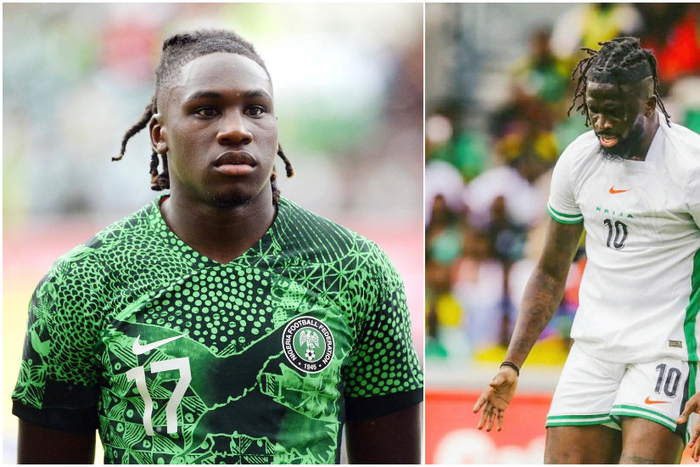 Two Super Eagles star Calvin Bassey and Tolu Arokodare with differing views on giving back |Pulsesports.ng