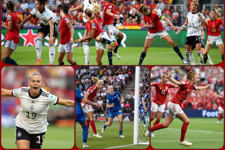 Germany Popp toothless Spain to book quarterfinal spot as Denmark revives WEURO hopes