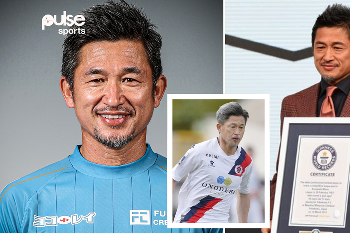 Kazuyoshi Miura world's oldest footballer