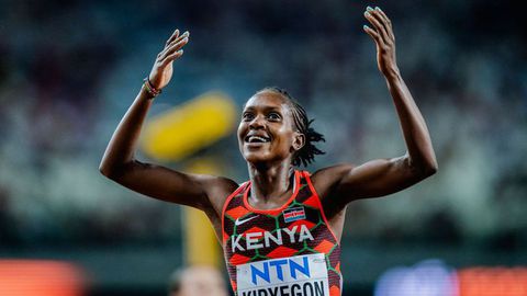 Faith Kipyegon reveals main motivation behind joining Serena William's husband's women-only event