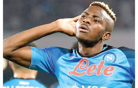 Former Napoli star advises Super Eagles star Victor Osimhen on his future