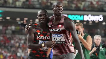 Marco Arop believes David Rudisha's 800m world record is within reach