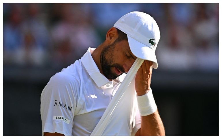 Djokovic fumes at his team