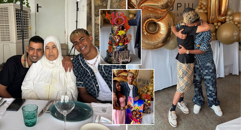 Lamine Yamal: Barcelona wonderkid gifted Dragon Ball Z-themed cake ahead of big 18th birthday party in Ibiza