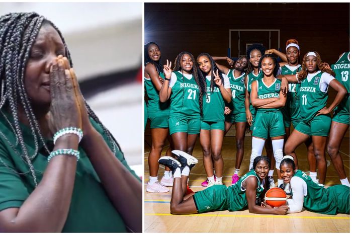 Nigeria's U19s at the FIBA World Cup.