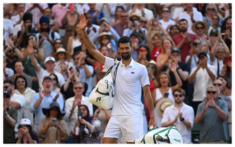 Djokovic falls short of the Wimbledon final, but leaves London significantly richer