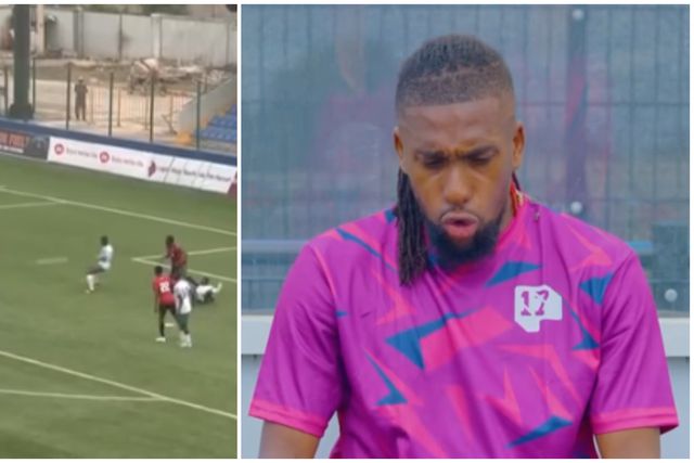 Alex Iwobi reacts to stunning strike from Nigerian wonderkid.