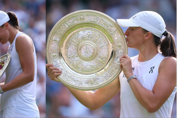 Poland star Iga Świątek rewrites history books with a 6-0, 6-0 clean sweep of Amanda Anisimova to win the 2025 Wimbledon.
