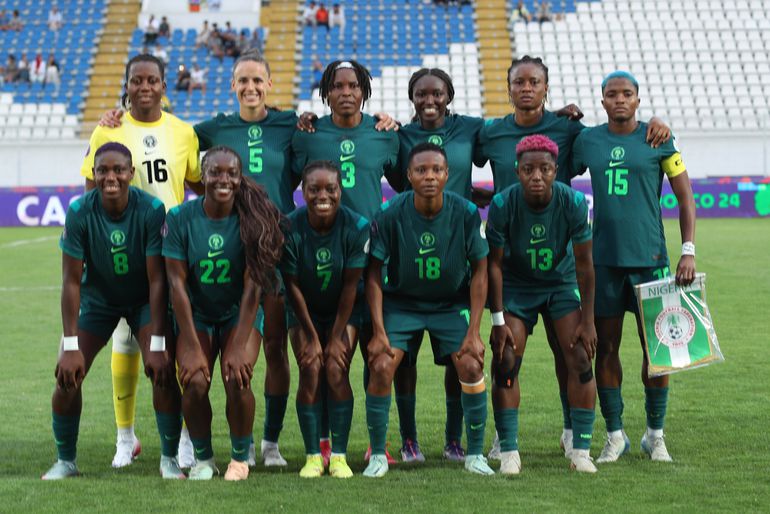 Nigeria during the 2024 Women s Africa Cup of Nations (Wafcon) beyween Botswana and Nigeria at Stade Larbi Zaouli on July 10, 2025 in Casablanca, Morocco. Photo by Justina Aniefiok