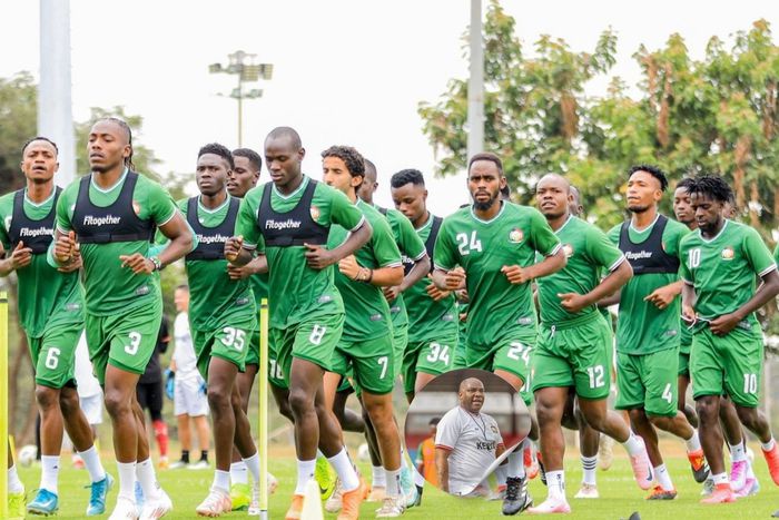 The Harambee Stars are ramping up preparations for CHAN 2024. (Insert: Benni McCarthy)