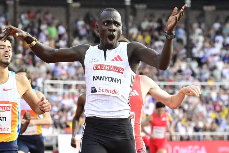 Emmanuel Wanyonyi secured his first London Diamond League crown with blistering meet record.