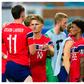 Norway players lament calls from match officials