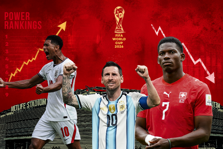 2026 World Cup Power Rankings: Argentina climb into top two ahead of