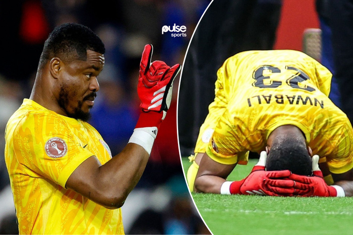 ‘What an !diot’ — Nigerians roast Super Eagles goalkeeper Stanley Nwabali after completing shock return to Chippa United