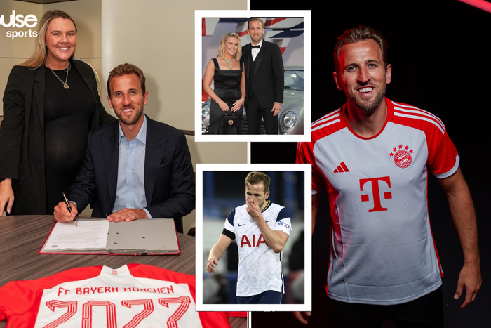 Harry Kane's pregnant wife delighted with Bayern Munich transfer
