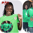 Michelle Alozie dancing with her teammates || Pulse Sports and Alozie TikTok