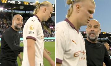 Why Guardiola gave Erling Haaland a berating in front of the cameras despite his brace against Burnley