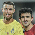 Cristiano Ronaldo and Ahmed Zero in Al Nassr vs Al Shorta || Ahmed Zero Instagram