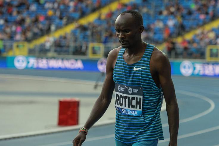 Ferguson Rotich with a message to those questioning his form