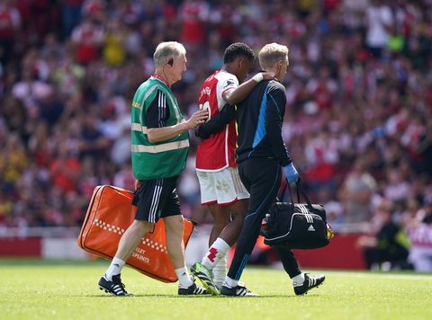 Arsenal's Timber set for extended injury spell after reported ACL rupture