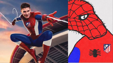 Julian Alvarez as Spider-Man: Atletico Madrid unveil striker from Manchester City