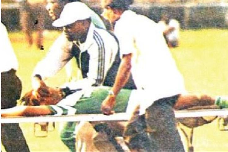 Super Eagles of Nigeria legend Samuel Okwaraji is remembered 35 years after his death.
