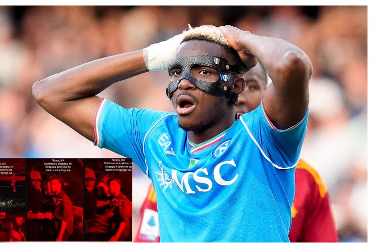 Super Eagles star fights with fan