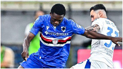 19-year-old ex-Beyond Limits star Akinsanmiro debuts for Sampdoria in Coppa Italia tie vs Como