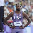 Noah Lyles defends his 200m final pre-race stunts before confirming he was sick following his third-place finish