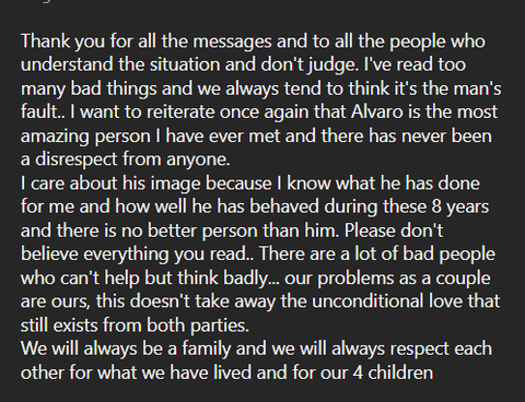 Alice message continues || Instagram