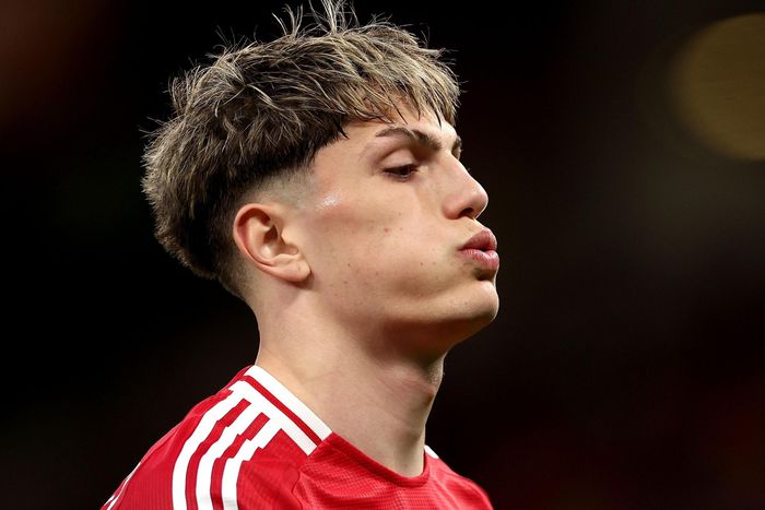 Manchester United winger Alejandro Garnacho | Getty Images