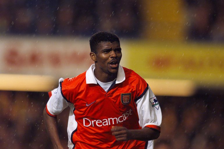 Nwankwo Kanu during his Arsenal days (Credit: Imago)