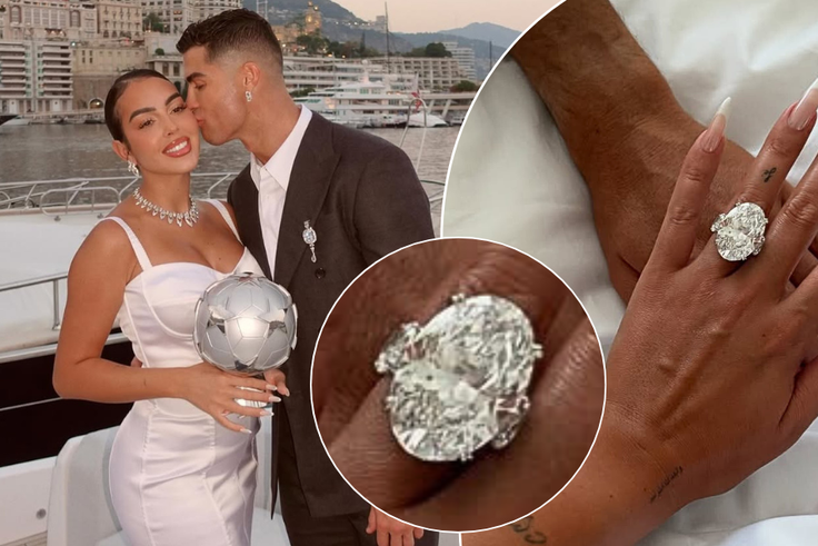 Ronaldo and Georgina Rodriguez engagement: ₦7.7 BILLION diamond ring breaks internet