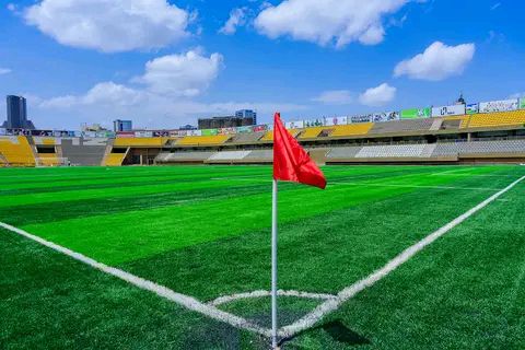 Latest Photos: Nakivubo Stadium playing surface, goal frames fully installed