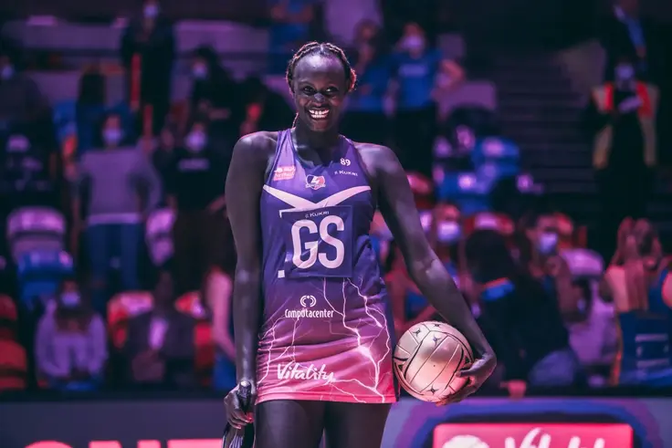 Mary Nuba: She Cranes stars gets customized netball