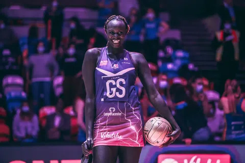 Mary Nuba: She Cranes star gets customized netball