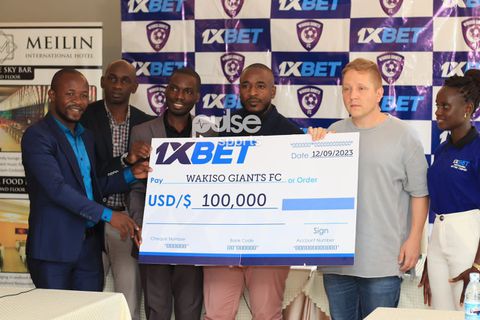 Wakiso Giants, 1XBet renew partnership for UGX 371 million