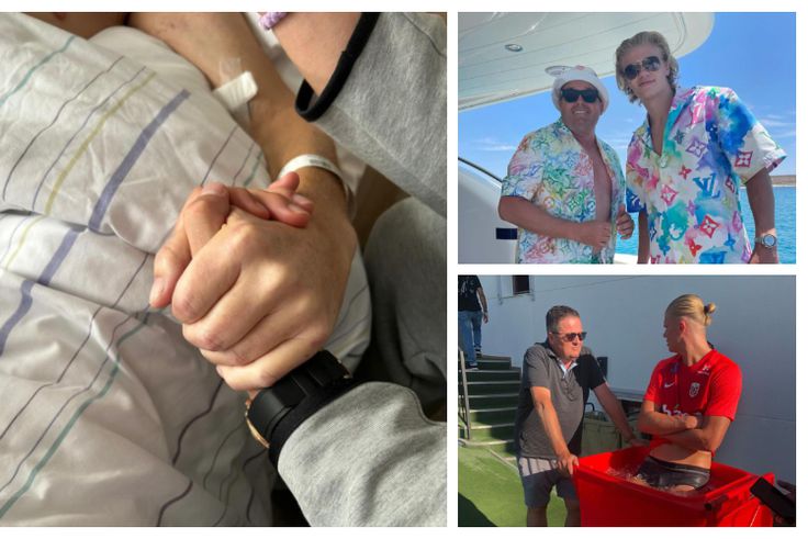 Haaland shares heartbreaking pics