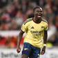 Saka scores from the penalty spot to make it 2-0 for the Gunners || Imago