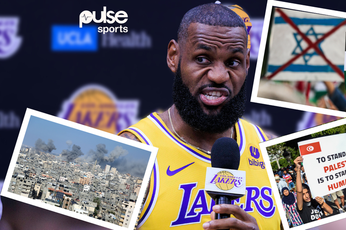 LeBron James Israel and Hamas