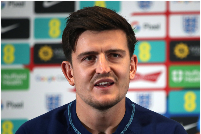 Harry Maguire during a press conference ahead of England game |Pulsesports.ng