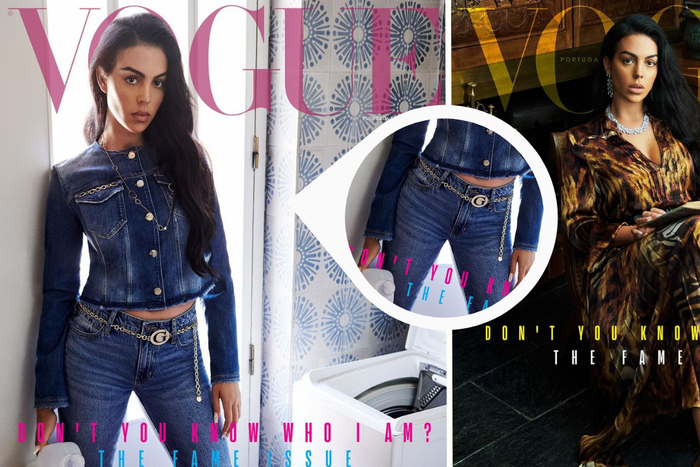 Georgina Rodriguez Vogue photoshop claim