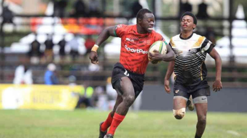 Safari Sevens: Patrick Odongo leads the onslought against Zimbabwe as Shujaa maintain perfect run