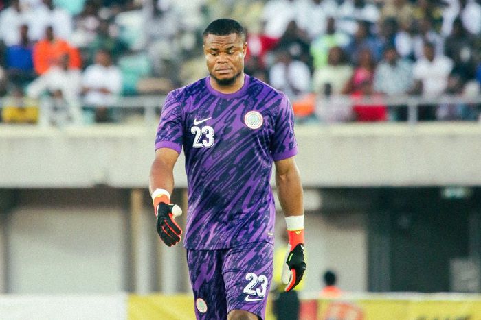 Super Eagles goalkeeper Stanley Nwabali | @Nwabalibobo on X