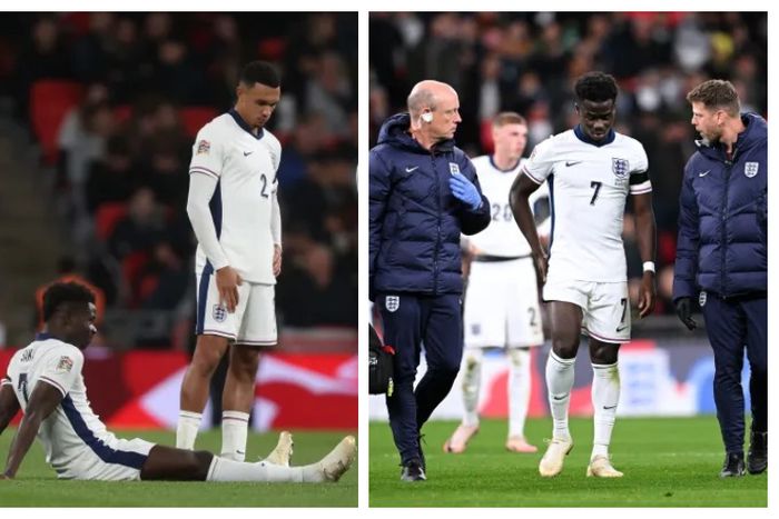 Bukayo Saka sent home from England squad