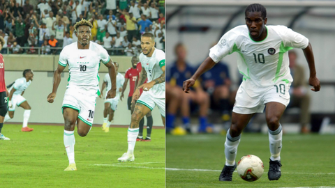 'I understand the weight' — Super Eagles hero against Libya unfazed about wearing Jay Jay Okocha's number