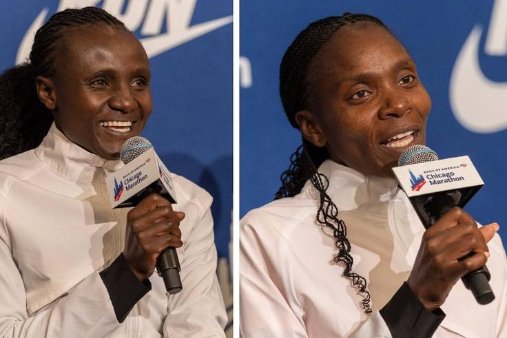 Kenyan-born American runner Betsy Saina opens up on Joyciline Jepkosgei's positive impact on her career