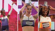 Millions it Cost to Produce Shiny Silver Crowns Worn by ATHLOS Winners Faith Kipyegon, Brittany Brown and Co