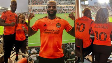 Efe Ajagba celebrated by Houston Dynamo: Nigerian boxer shines as MLS side progress in playoffs